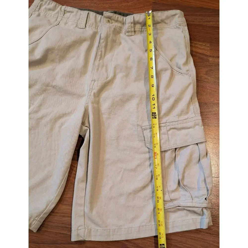Vintage Y2K 10000 Ft Above Sea Level Cargo Shorts Mens 36 Baggy 23